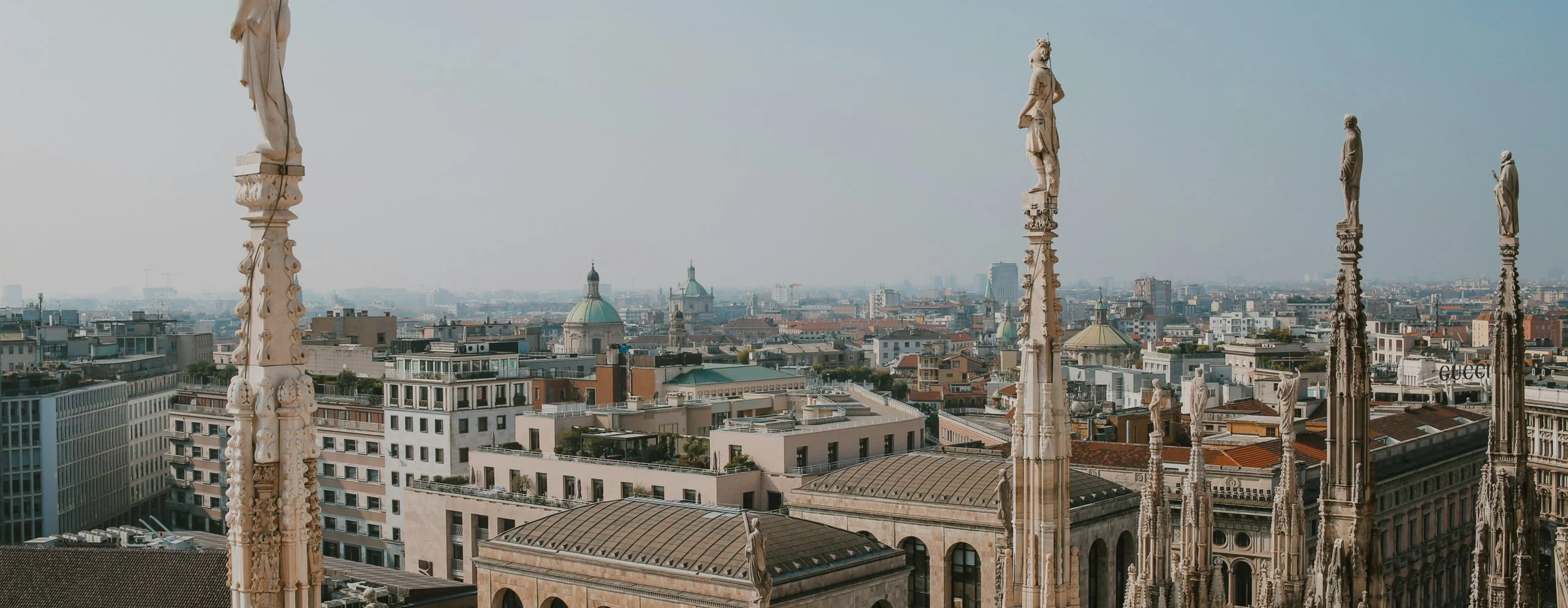 Skyline di Milano con il Duomo